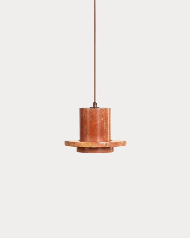 Lampada da Soffitto in Marmo Travertino Jaylen