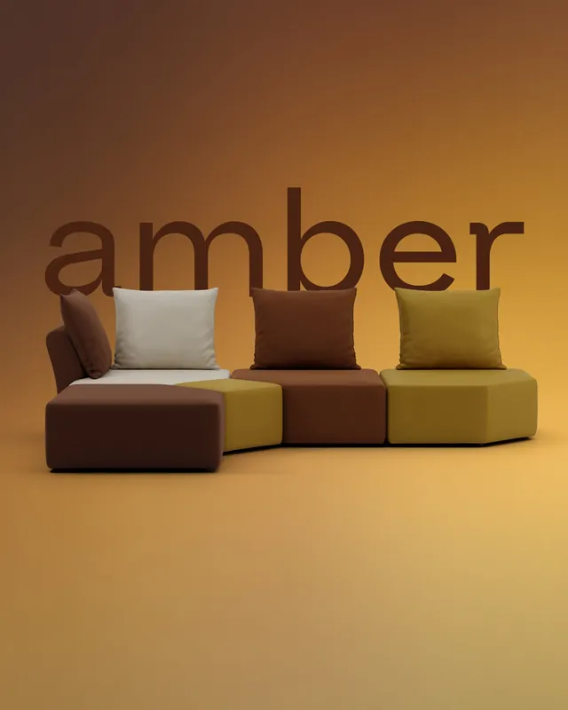 Edizione Speciale Amber – Divano modulare Katrina