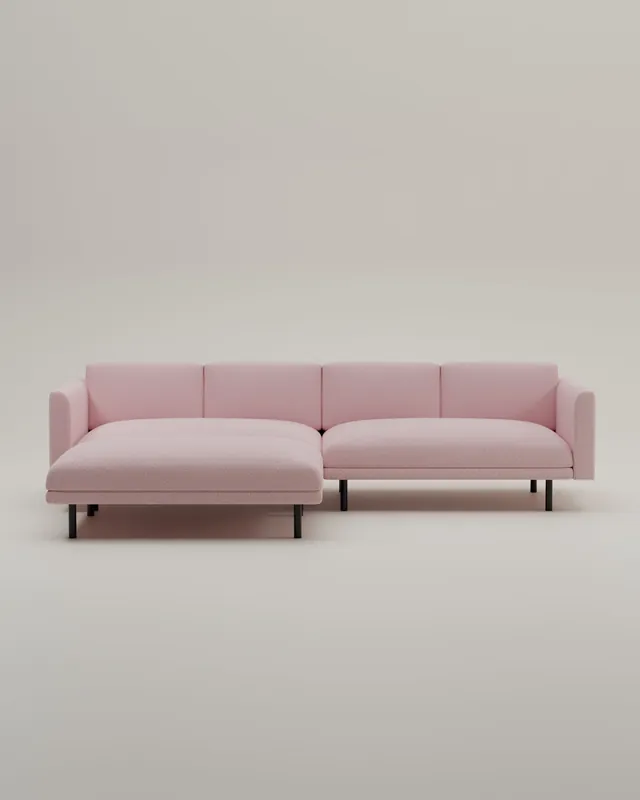 Divano modulare Aera 3 posti con pouf