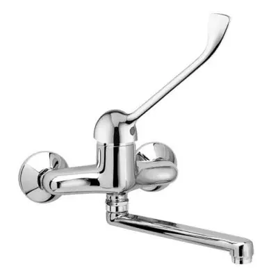 Miscelatore Lavello Eurorama Serie Kappa A Leva Clinica Cromo