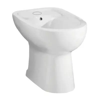 Bidet a terra in ceramica bianca serie diana AZZURRA