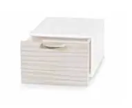 Box wave Domoliving qbox mini sabbia bianco 10 x 15 x 21 cm
