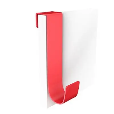 Appendiabiti Bolis Italia double rosso 14,5 x 3 x 1 cm