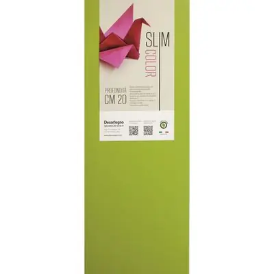 Mensola Decorlegno color verde 80 x 20 x 1,8 cm
