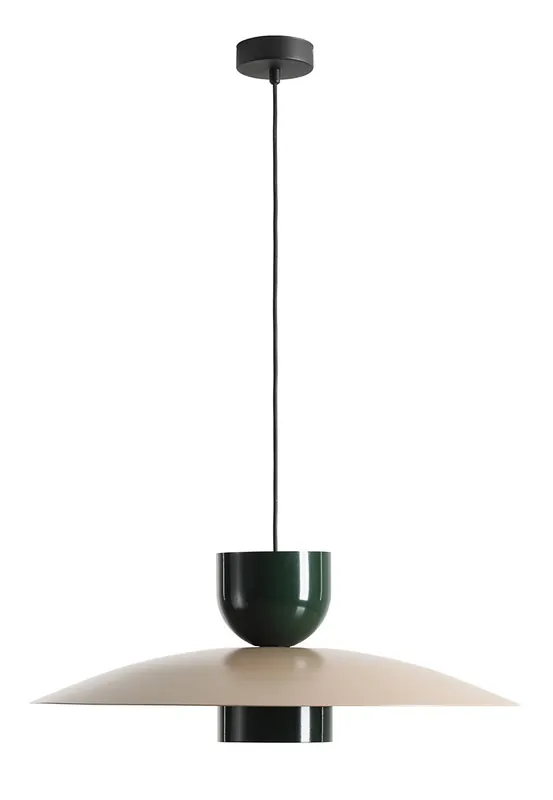 Lampada a sospensione Nutta scuro Beige+ Deep Deep (65+ 15 15)