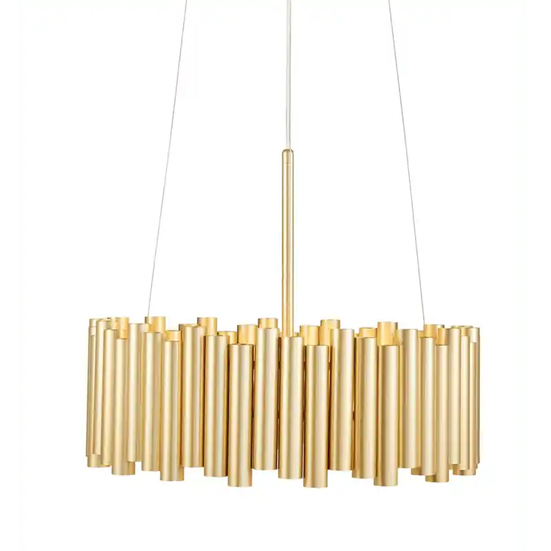 Lampada a sospensione LEVEL Oro \\/ Nero