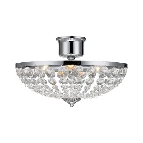Plafoniera Gränsö 3L Chrome\\/MC