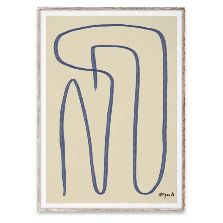 Stampa DIFFERENT WAYS - BLUE by Papercollective