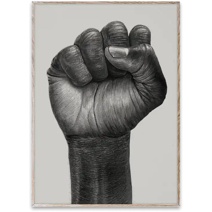 Stampa RAISED FIST by Papercollective