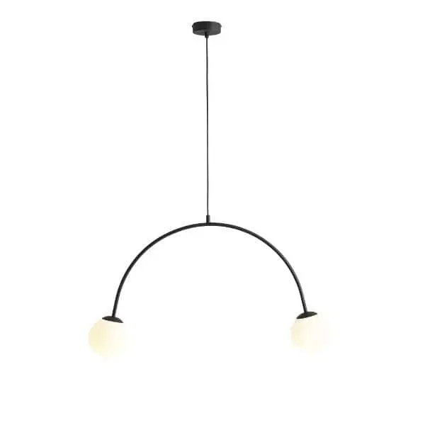 Lampada a sospensione LEA 2 a forma di arco
