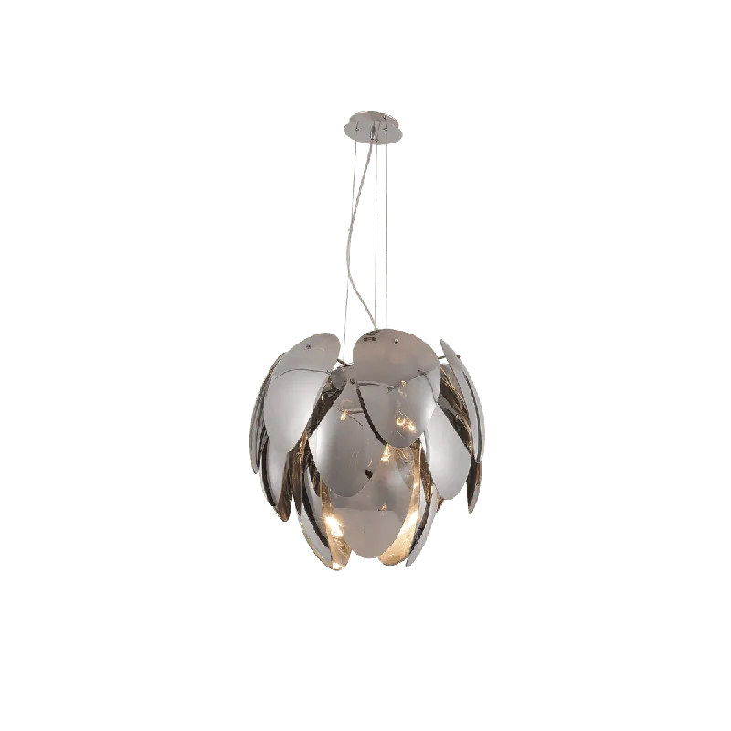 Lampada ANTIRES diam. 55cm bianco o cromo