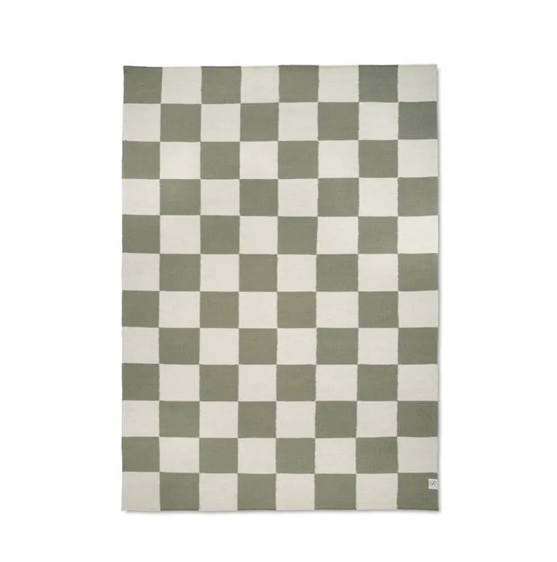 Tappeto SQUARE White\\/Green