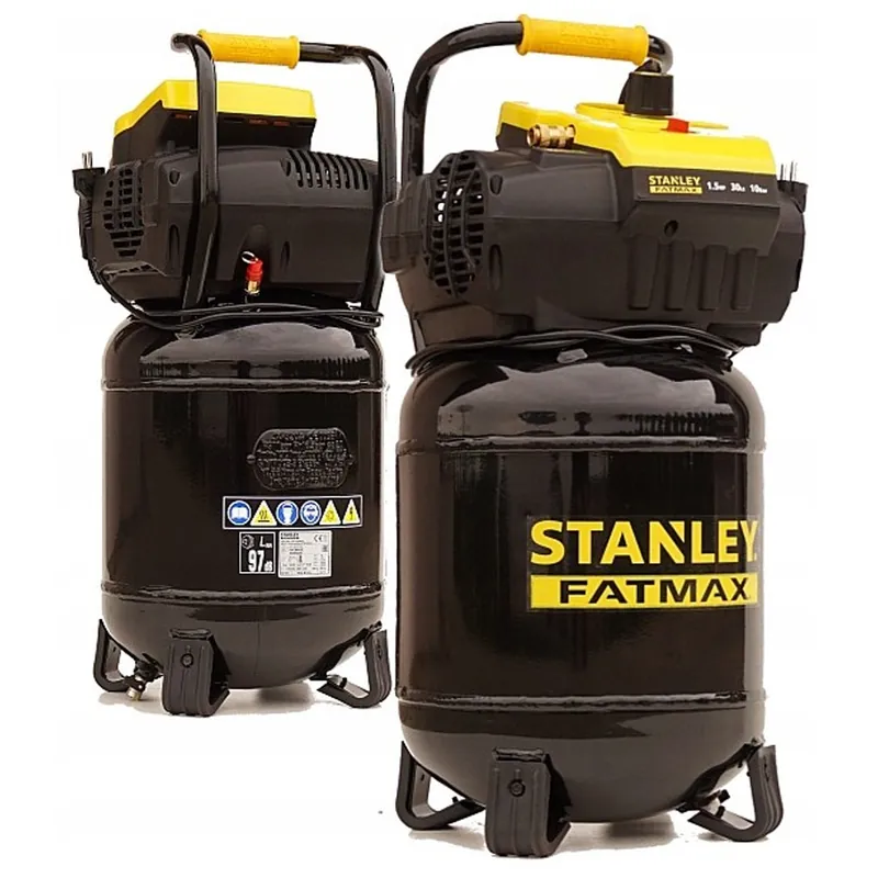 Stanley Compressore Fatmax 30 L 10 Bar Senza Olio Potenza 1,5 HP 1100 Watt