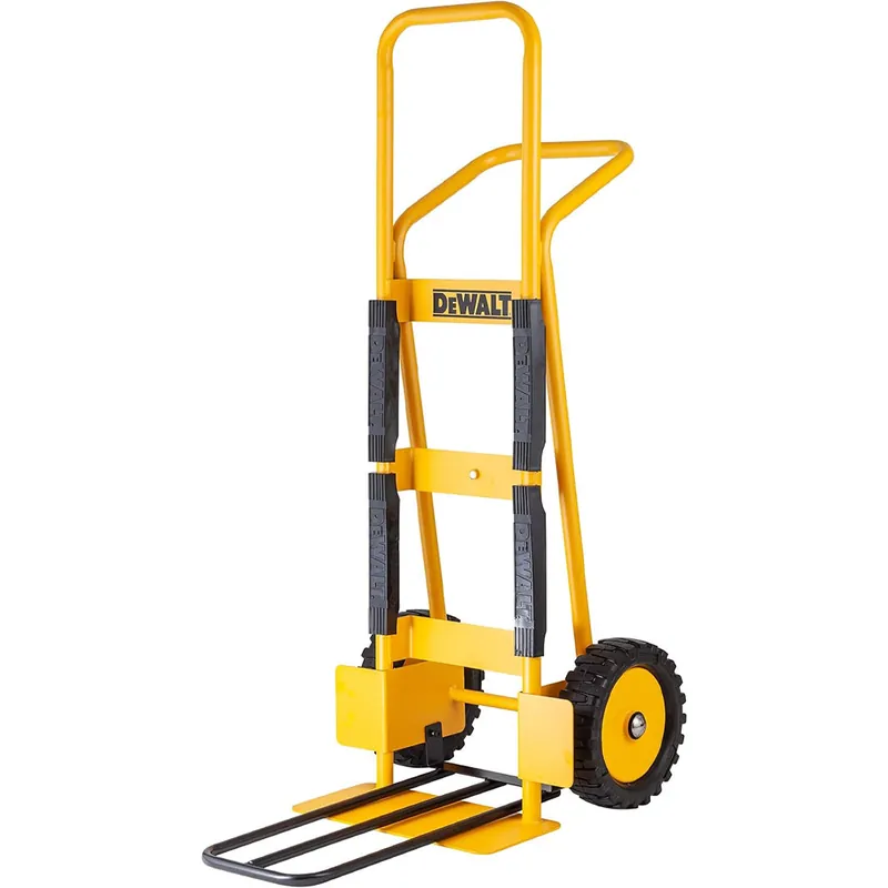 DEWALT Kit Carrello Portapacchi da Cantiere con Manico in Acciaio Portata 500kg