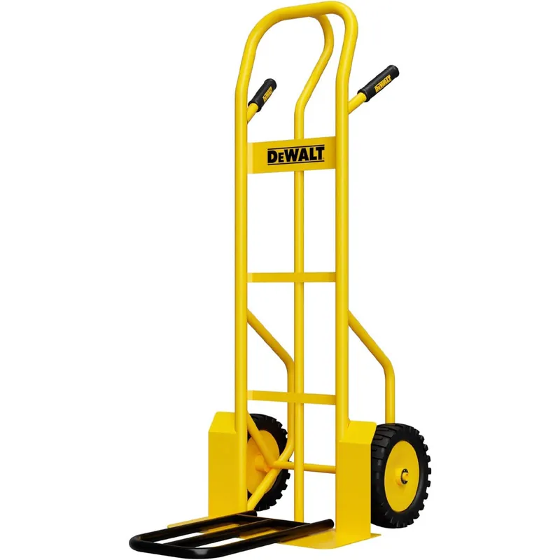 DEWALT Kit Carrello Portapacchi da Cantiere con Manico in Acciaio Portata 300kg
