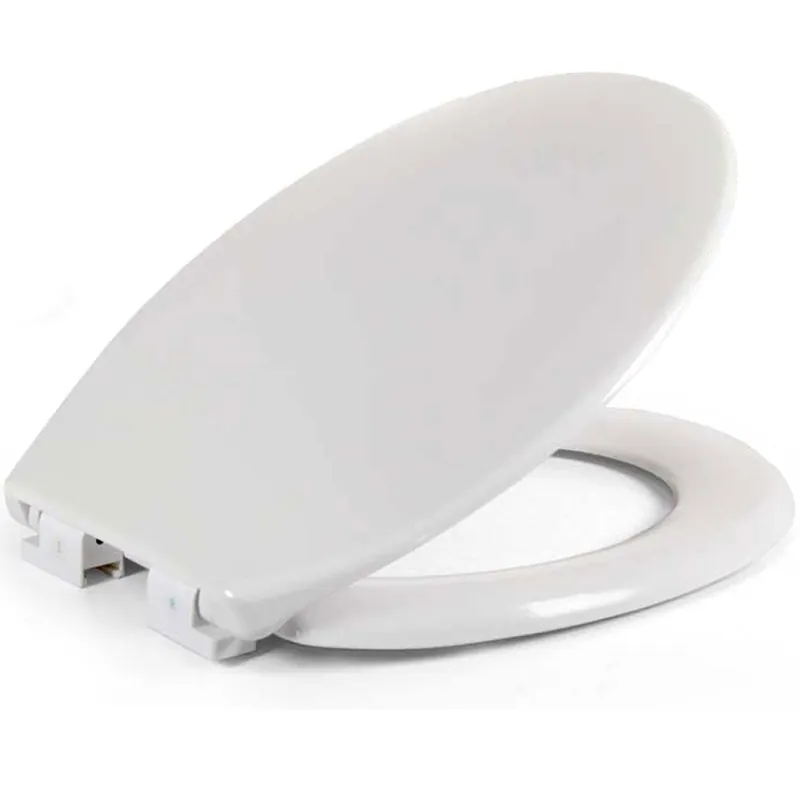 Copriwater Universale Copri WC Coprivaso Chiusura Lenta Sedile Bianco 37x44 cm