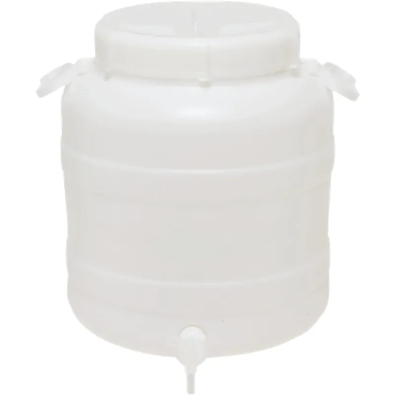 Fusto Tanica 30 Litri Bocca Larga Con Predisposizione Rubinetto Neutro Ecoplast