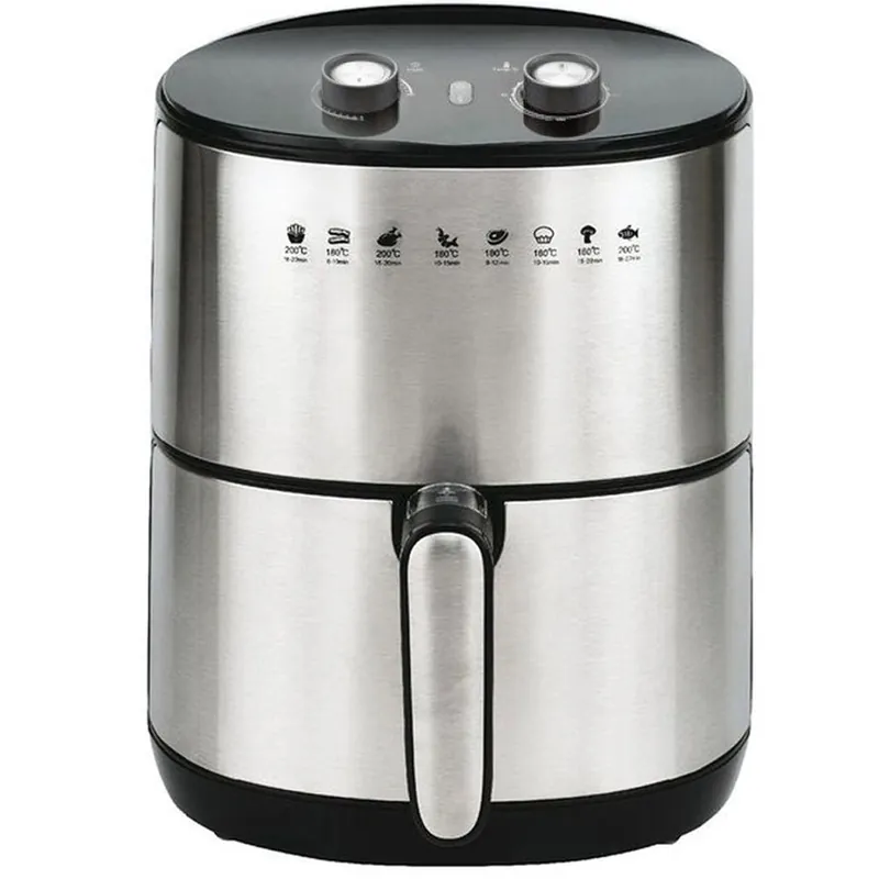 Friggitrice ad Aria Calda Golden Airfryer 3,2 LT AF 68 Timer 60 Minuti 1500 W