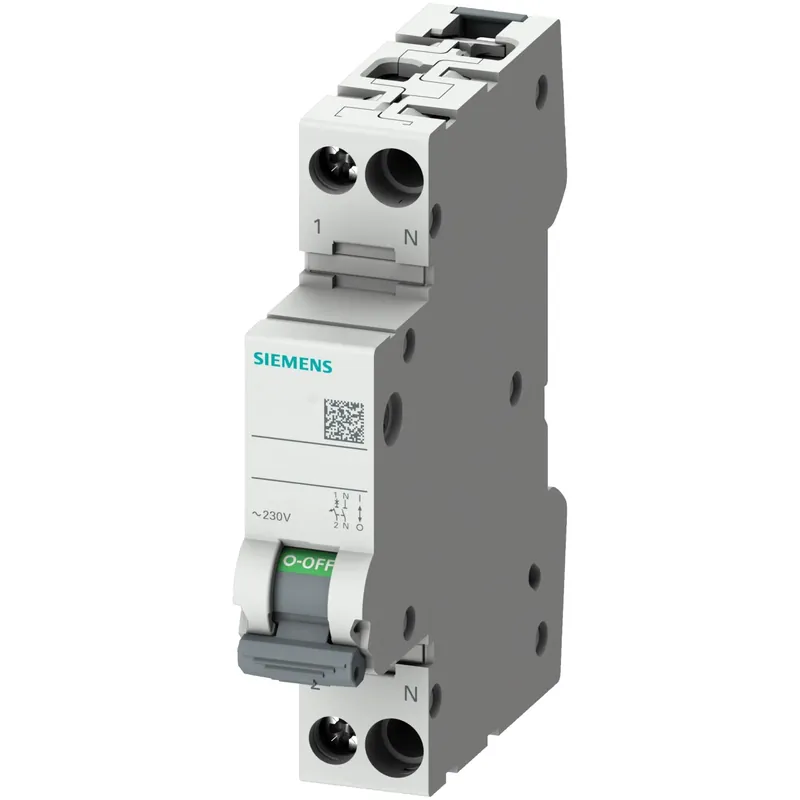 Interruttore magnetotermico compatto 1P+N C25 4500A 1UM