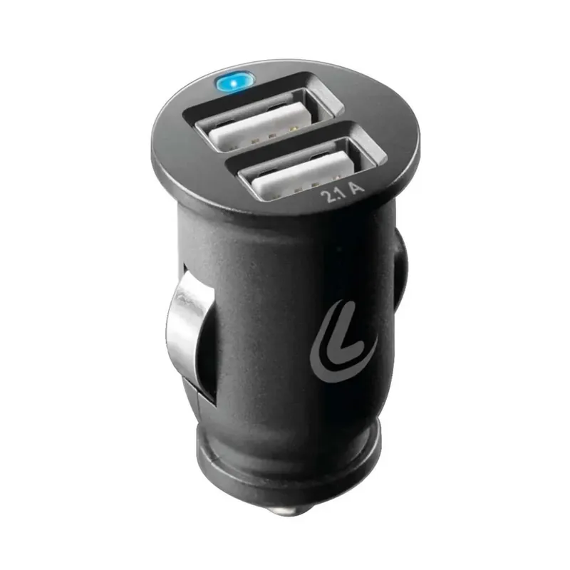 Plug-in caricabatteria 2 porte Usb Fast Charge 2400 mA 12/24V