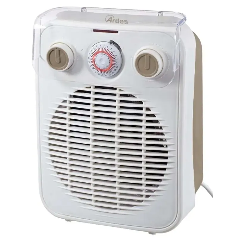 Termoventilatore Ardes Cronos 2 potenze timer programmatore max 2kW bianco