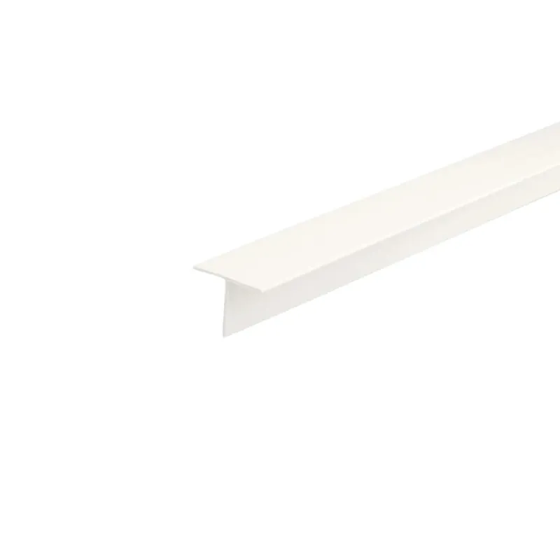 Profilo a T 2 m 25x18 mm in pvc bianco