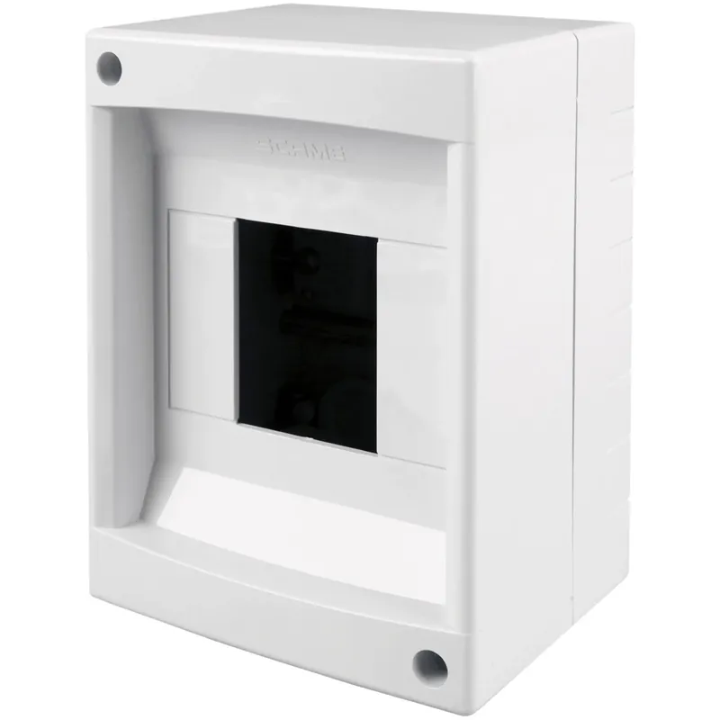 Contenitore da parete 4 moduli DIN IP40 grigio