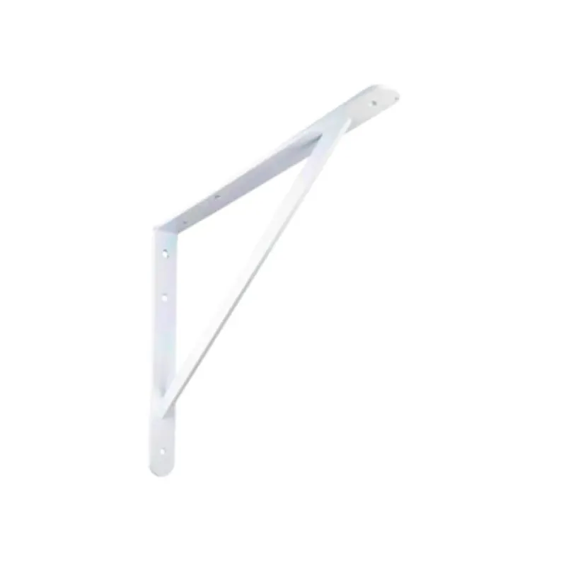 Reggimensola in acciaio 280x400x30x4 mm bianco opaco