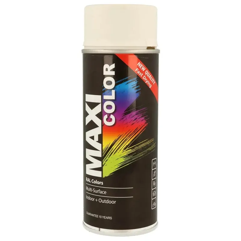 Vernice spray Maxi Bianco puro Opaco 400 ml