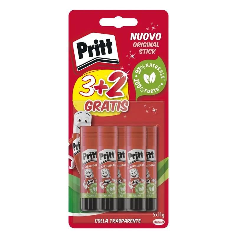 Colla stick PRITT 11 g 5 pz