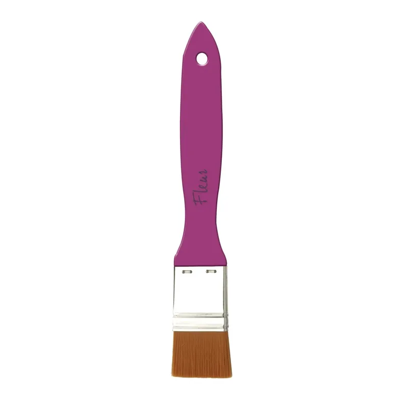 Pennello piatto sintetico Fleur rosa S/2336 50 mm