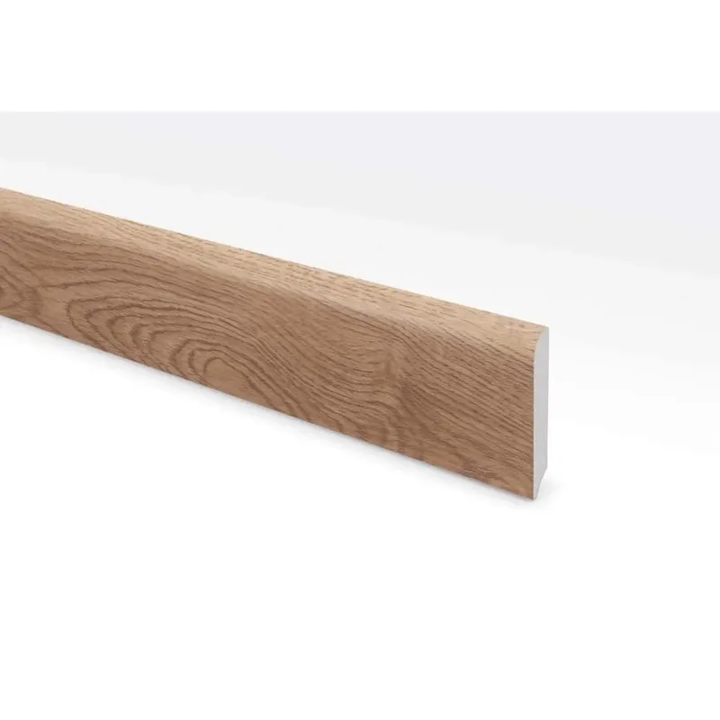 Battiscopa in PVC platano H 7 cm