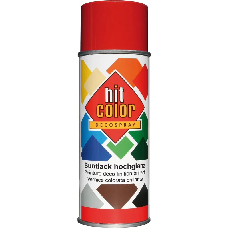 Vernice spray colorata brillante rosso fuoco 400 ml