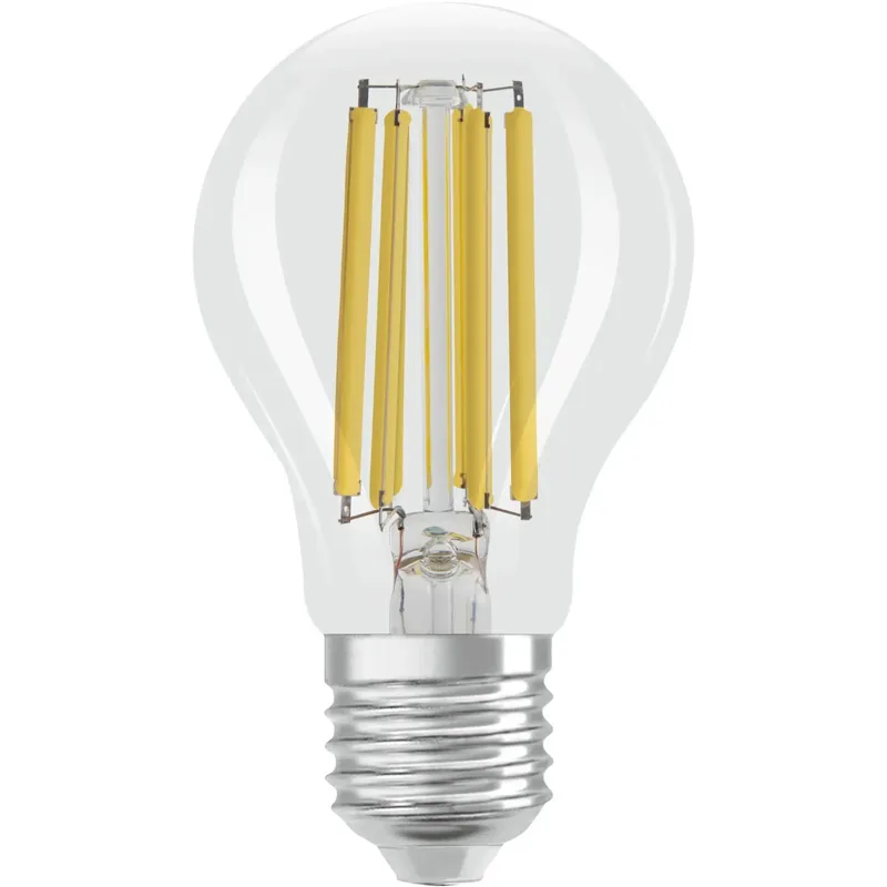 Lampadina LED E27 Osram 1521 lm bianco caldo trasparente