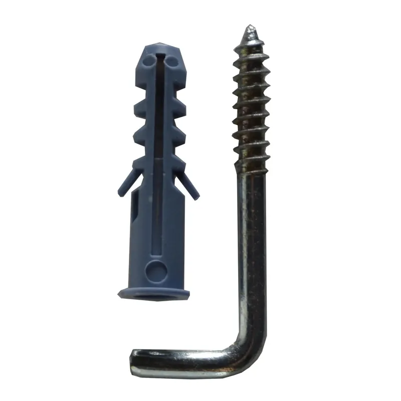 Tasselli con rampino Ø 5 mm kit 14 pz