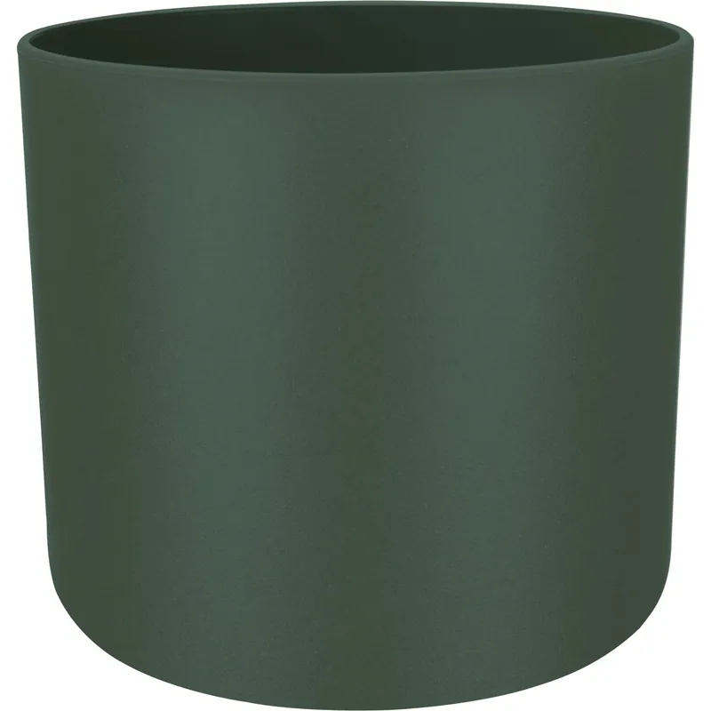 Vaso Soft Round verde 16 cm