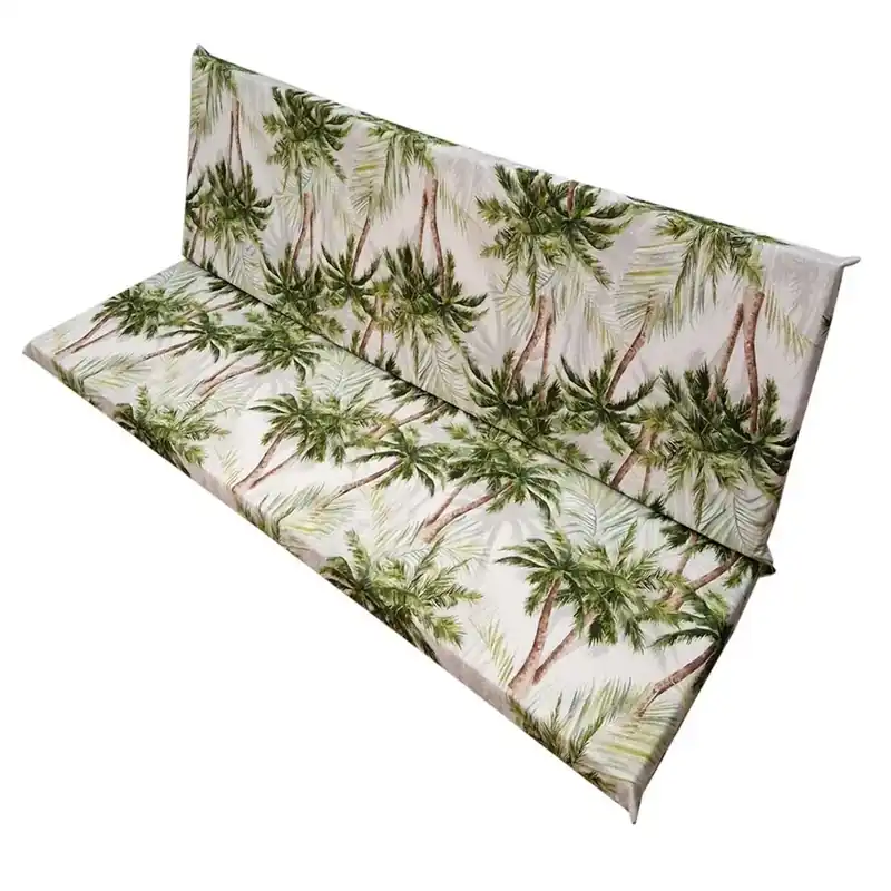 Cuscino per dondolo Palm Beach verde 3 posti
