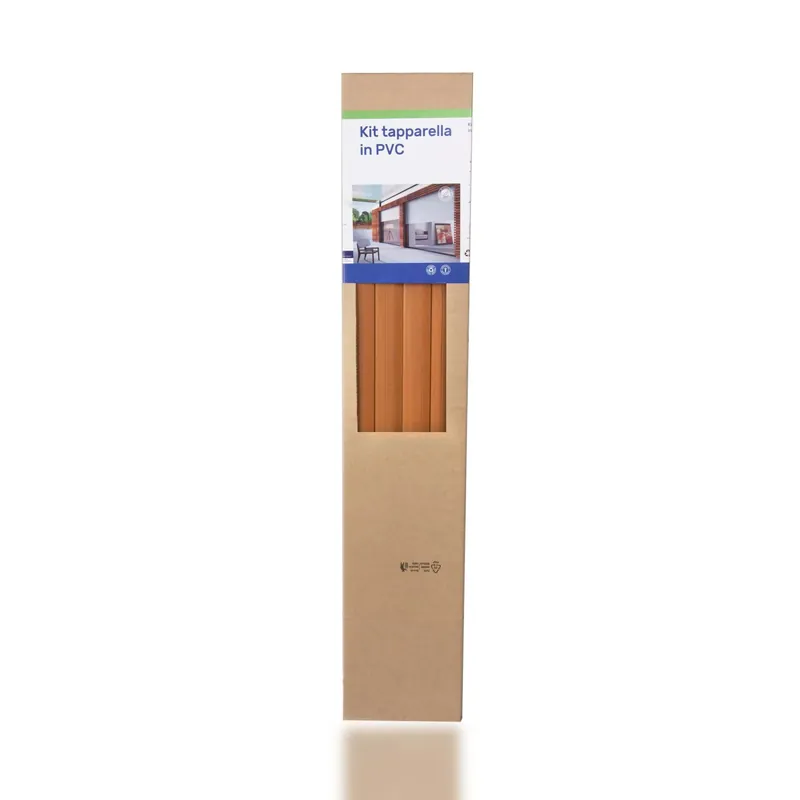 Tapparella avvolgibile in PVC Legno scuro 123x27,5 cm