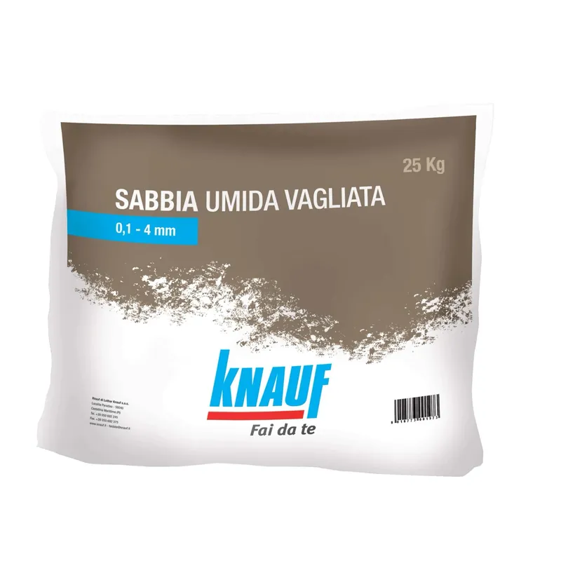 Sabbia umida vagliata Knauf ca. 25 kg