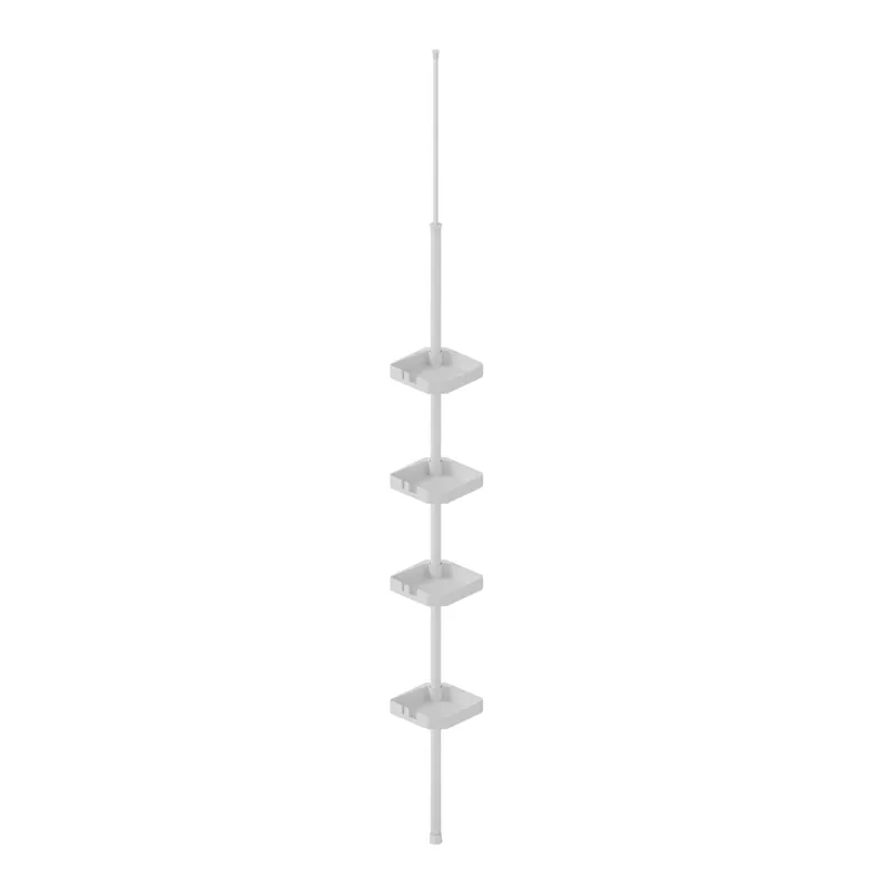 Asta telescopica con quattro mensole serie Tidy
