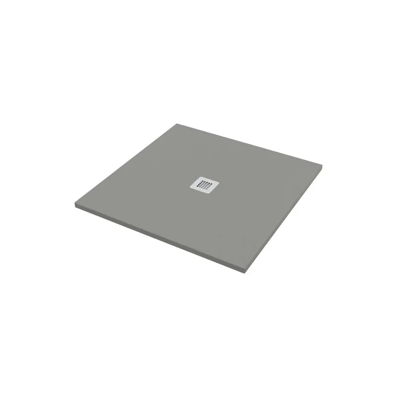 Piatto doccia Nettuno grigio 100x100 cm