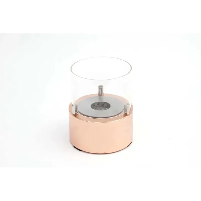 Biocamino da tavolo Giotto Candle Rosè serbatoio 150 ml