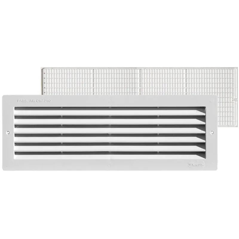 Griglia di aerazione rettangolare 370x130 mm