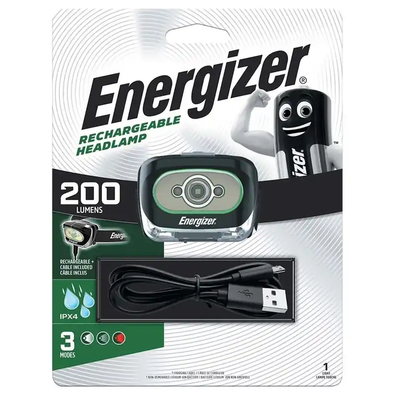 Torcia da testa Energizer ricaricabile