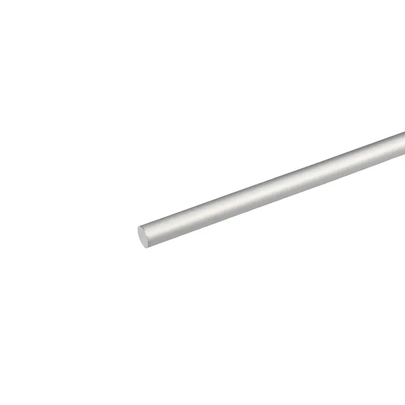 Profilo tondo pieno 2 m x Ø 6 mm in pvc argento