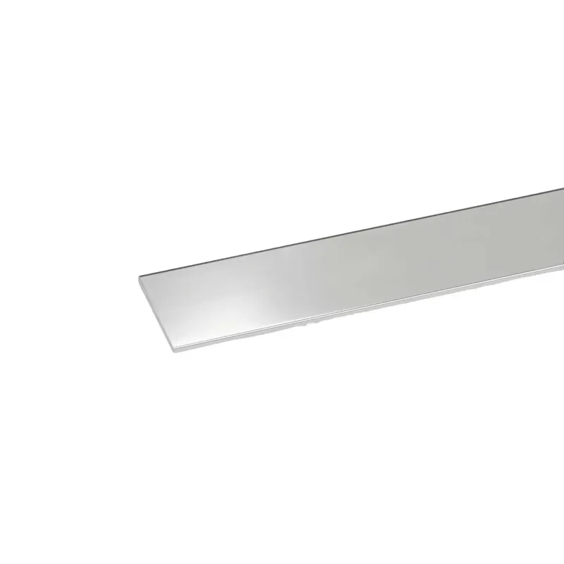Profilo piatto 1 m 15x1 mm acciaio inox