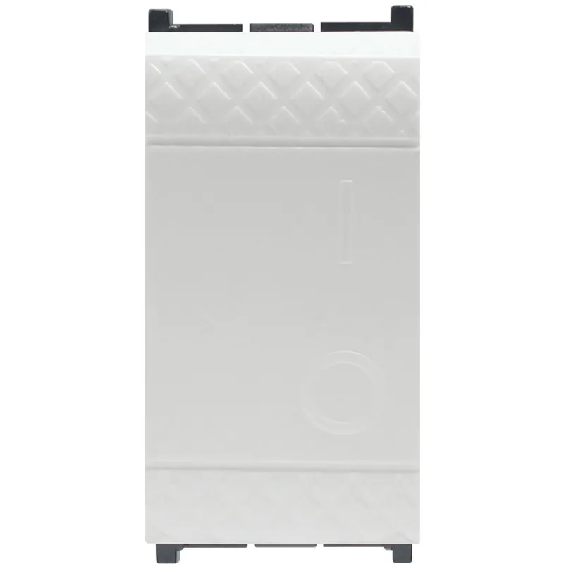 Frutto interruttore bipolare 16 A bianco Evolution