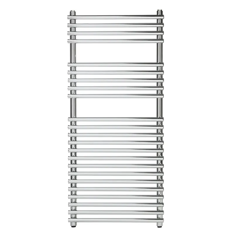 Termoarredo di design in acciaio cromato L 50 x H 110 cm