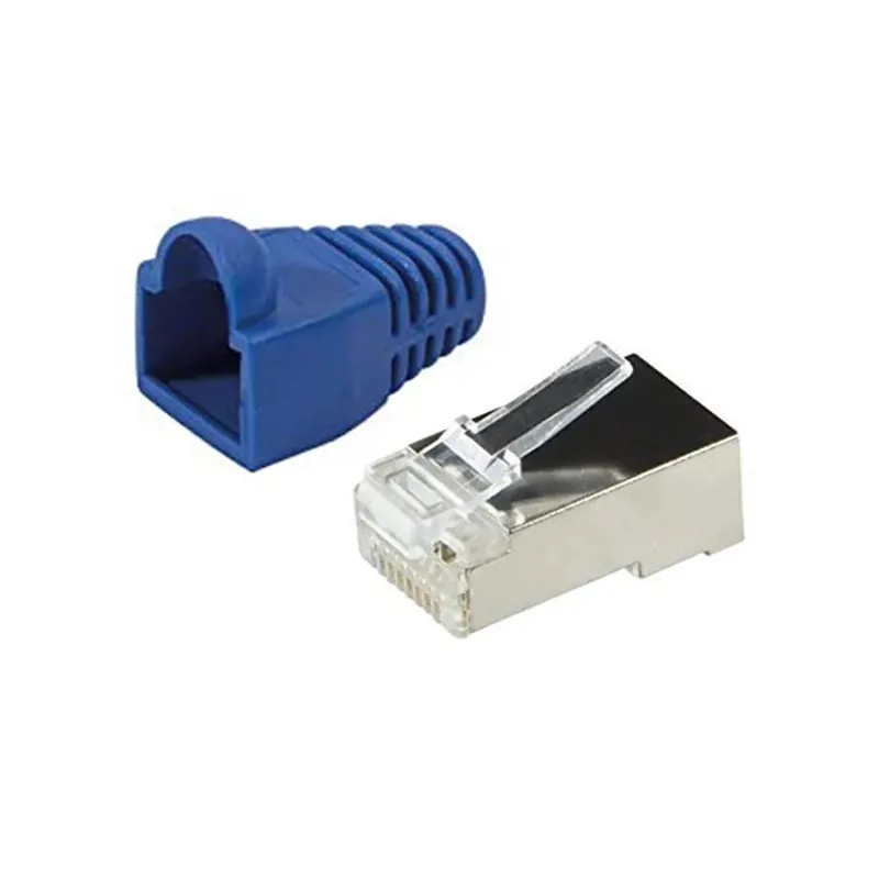 4 connettori schermati RJ45 8p/8C spina di rete