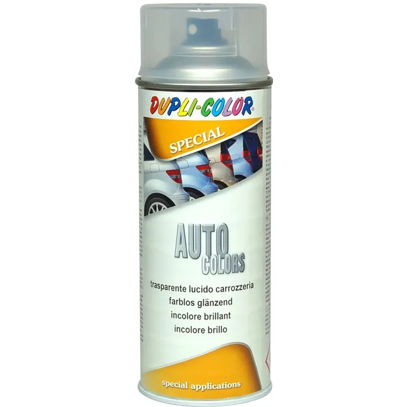 Vernice Spray auto colors carrozzeria 400 ml trasparente lucido